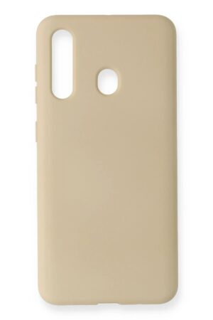 Samsung Galaxy M40 Kılıf Nano içi Kadife Silikon - Kemik-(5796)