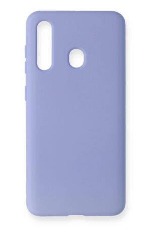 Samsung Galaxy M40 Kılıf Nano içi Kadife Silikon - Lila-(5796)