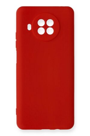 Xiaomi Mi 10T Lite Kılıf Nano içi Kadife Silikon - Kırmızı-(5796)