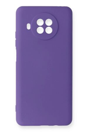 Xiaomi Mi 10T Lite Kılıf Nano içi Kadife Silikon - Mor-(5796)