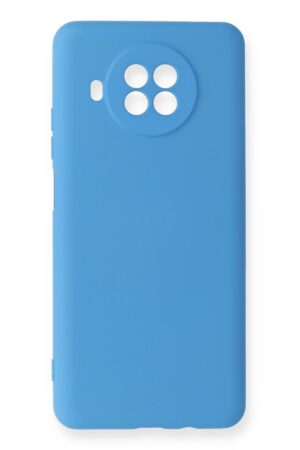 Xiaomi Mi 10T Lite Kılıf Nano içi Kadife Silikon - Mavi-(5796)