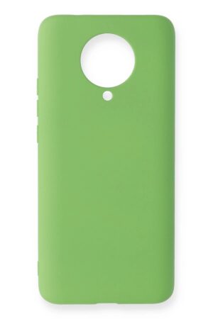 Xiaomi Redmi K30 Pro Kılıf Nano içi Kadife Silikon - Yeşil-(5796)