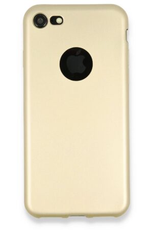 iPhone 7 Kılıf First Silikon - Gold-(5796)