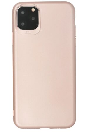 iPhone 11 Pro Kılıf First Silikon - Rose Gold-(5796)