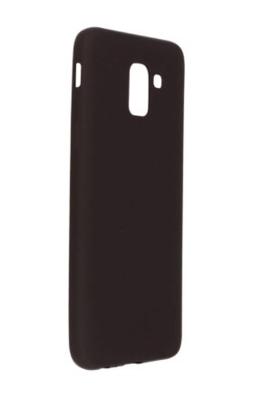 Samsung Galaxy J6 Kılıf First Silikon - Siyah-(5796)