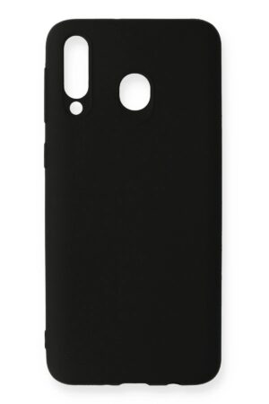 Samsung Galaxy M30 Kılıf First Silikon - Siyah-(5796)