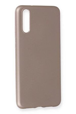 Huawei P20 Kılıf First Silikon - Gold-(5796)