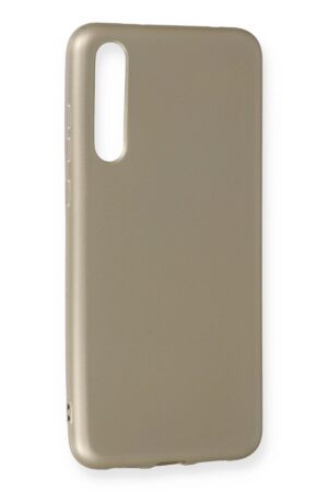 Huawei P20 Pro Kılıf First Silikon - Gold-(5796)