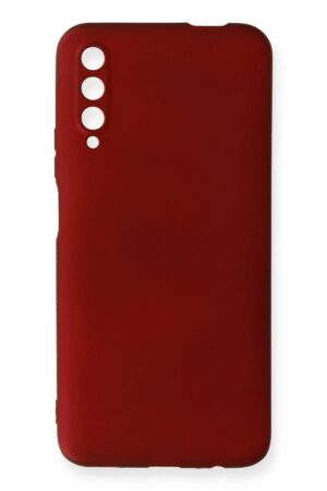 Huawei P Smart Pro / Y9S Kılıf First Silikon - Bordo-(5796)