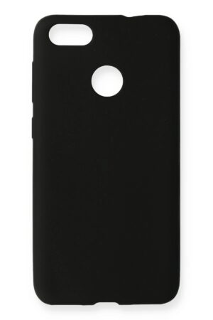 Huawei P9 Lite 2017 Mini Kılıf First Silikon - Siyah-(5796)