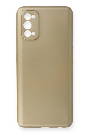 Realme 7 Pro Kılıf First Silikon - Gold-(5796)
