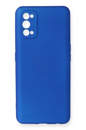 Realme 7 Pro Kılıf First Silikon - Mavi-(5796)