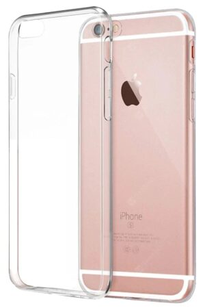 iPhone 6 Kılıf Lüx Şeffaf Silikon-(5796)
