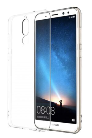 Huawei Mate 10 Lite Kılıf Lüx Şeffaf Silikon-(5796)