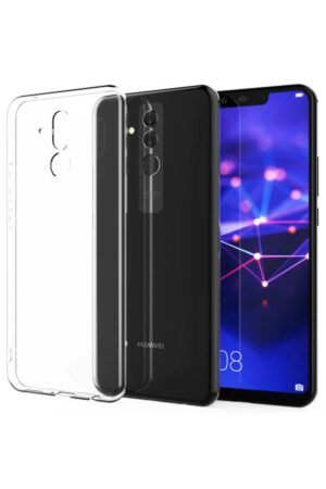 Huawei Mate 20 Lite Kılıf Lüx Şeffaf Silikon-(5796)