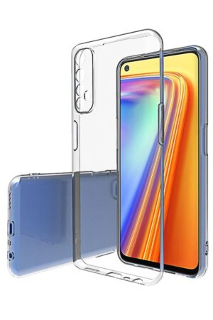 Realme 7 Pro Kılıf Lüx Şeffaf Silikon - Şeffaf-(5796)