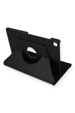 Samsung Galaxy T720 Tab S5e 10.5 Kılıf 360 Tablet Deri Kılıf - Siyah-(5796)