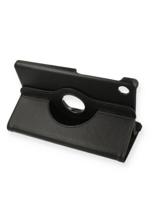 Huawei MatePad T8 8 Kılıf 360 Tablet Deri Kılıf - Siyah-(5796)