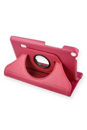 Huawei MediaPad T3 7 Kılıf 360 Tablet Deri Kılıf - Pembe-(5796)