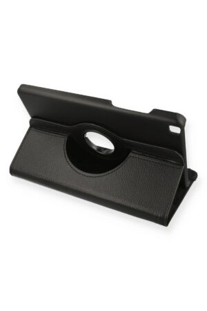 Samsung Galaxy T290 Tab A 8 Kılıf 360 Tablet Deri Kılıf - Siyah-(5796)