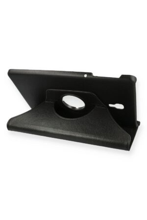 Samsung Galaxy T590 Tab A 10.5 Kılıf 360 Tablet Deri Kılıf - Siyah-(5796)