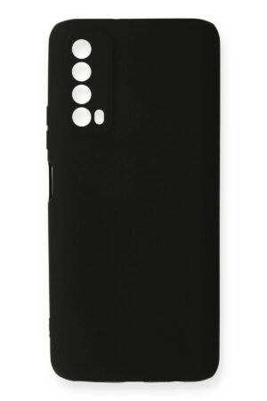 Huawei P Smart 2021 Kılıf First Silikon - Siyah-(5796)