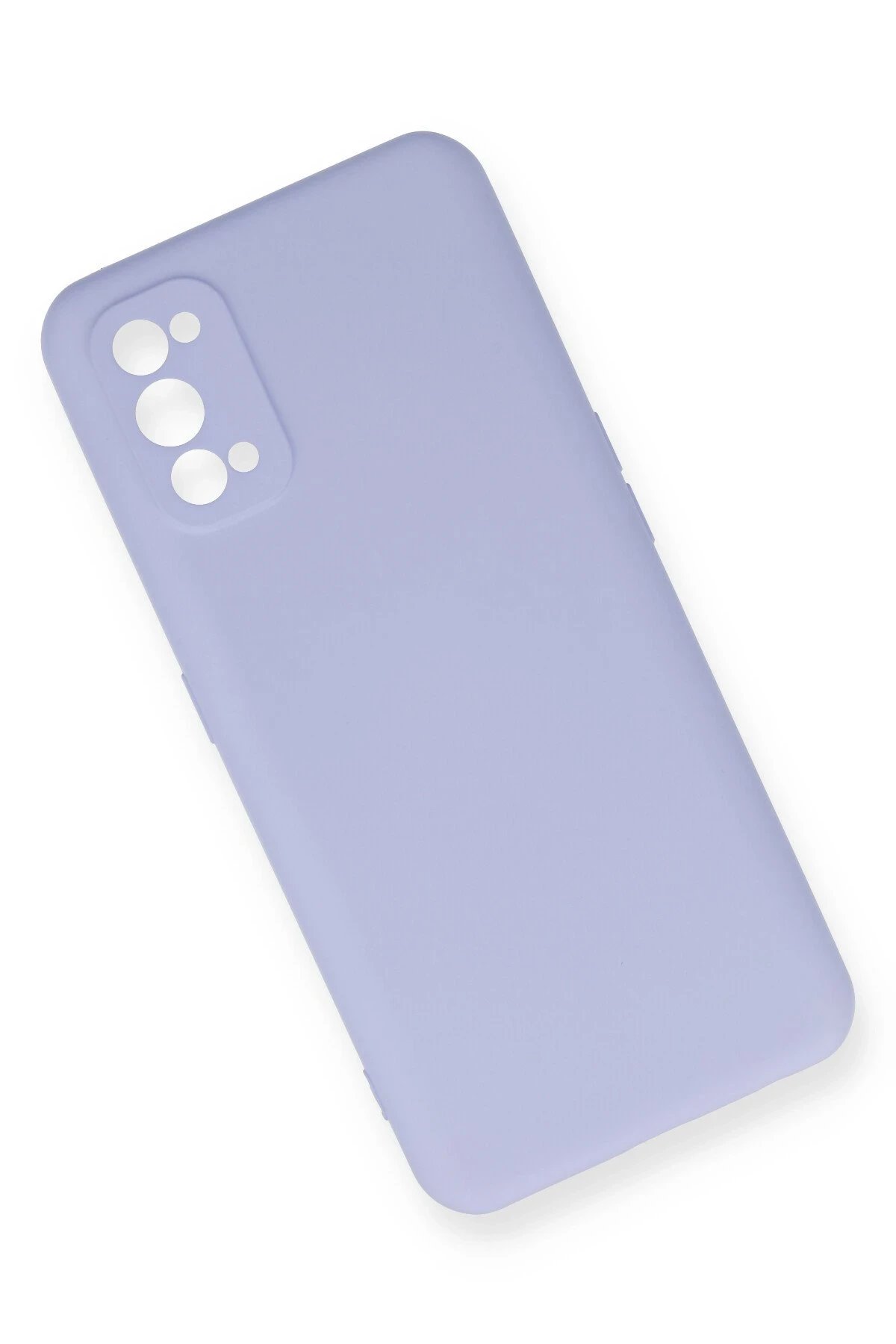 Realme 7 Pro Kılıf Nano içi Kadife Silikon - Lila-(5796) - Görsel 3