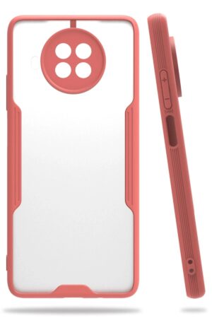 Xiaomi Mi 10T Lite Kılıf Platin Silikon - Pembe-(5796)