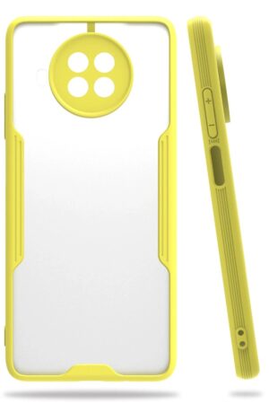Xiaomi Mi 10T Lite Kılıf Platin Silikon - Sarı-(5796)
