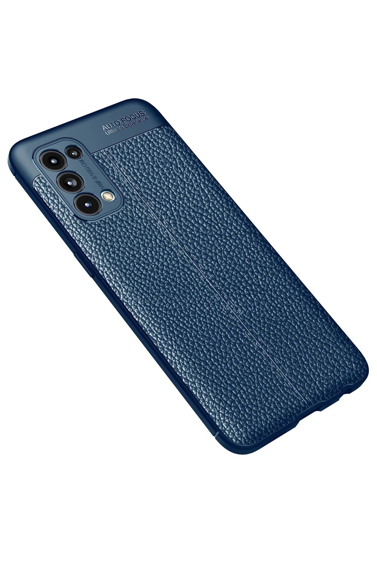 Oppo Reno 5 Kılıf Auto Focus Kapak - Lacivert-(5796) - Görsel 2