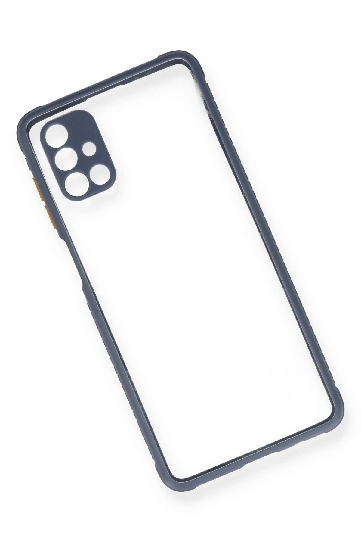 Samsung Galaxy M51 Kılıf Miami Şeffaf Silikon - Gri-(5796) - Görsel 3