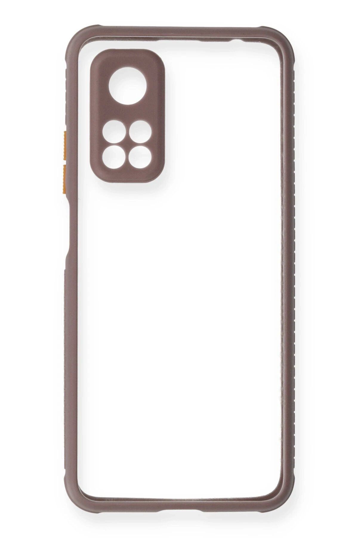 Xiaomi Mi 10T Pro Kılıf Miami Şeffaf Silikon - Açık Mor-(5796) - Görsel 2