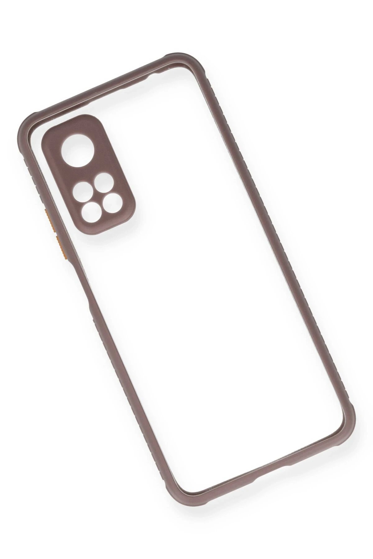 Xiaomi Mi 10T Pro Kılıf Miami Şeffaf Silikon - Açık Mor-(5796) - Görsel 3