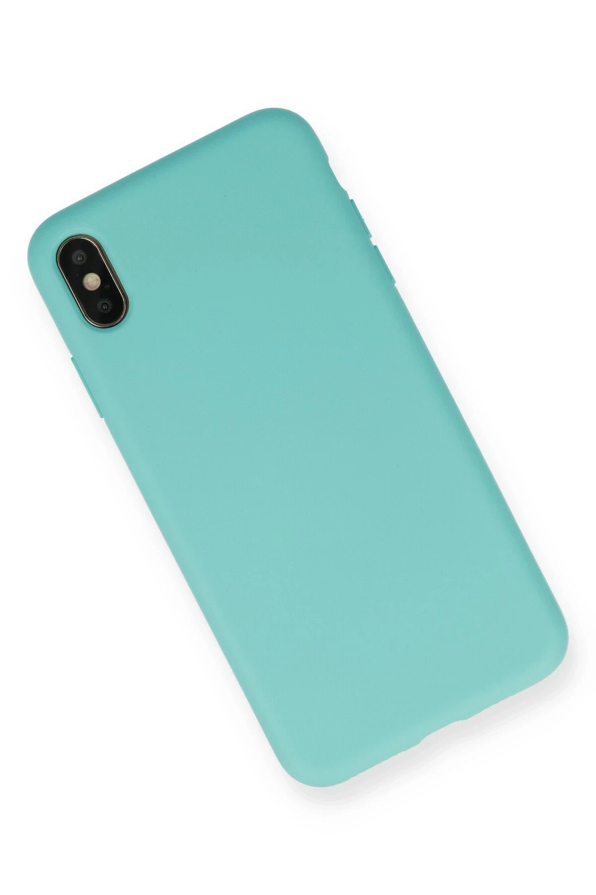 iPhone XS Max Kılıf Nano içi Kadife Silikon uaz-(5796) - Görsel 2