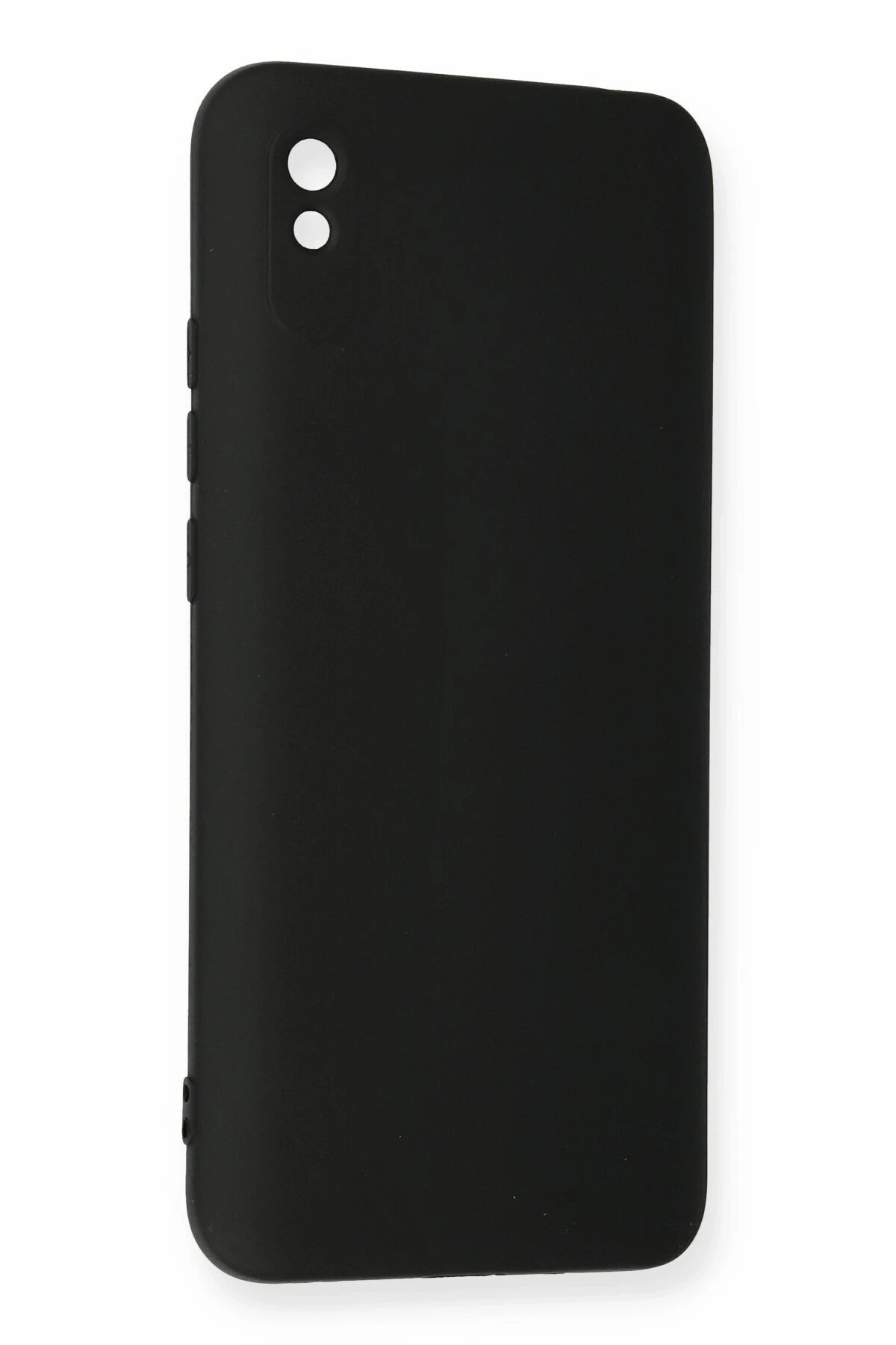 Xiaomi Redmi 9A Kılıf Nano içi Kadife Silikon - Siyah-(5796) - Görsel 3