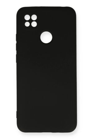 Xiaomi Redmi 9C Kılıf Nano içi Kadife Silikon - Siyah-(5796)