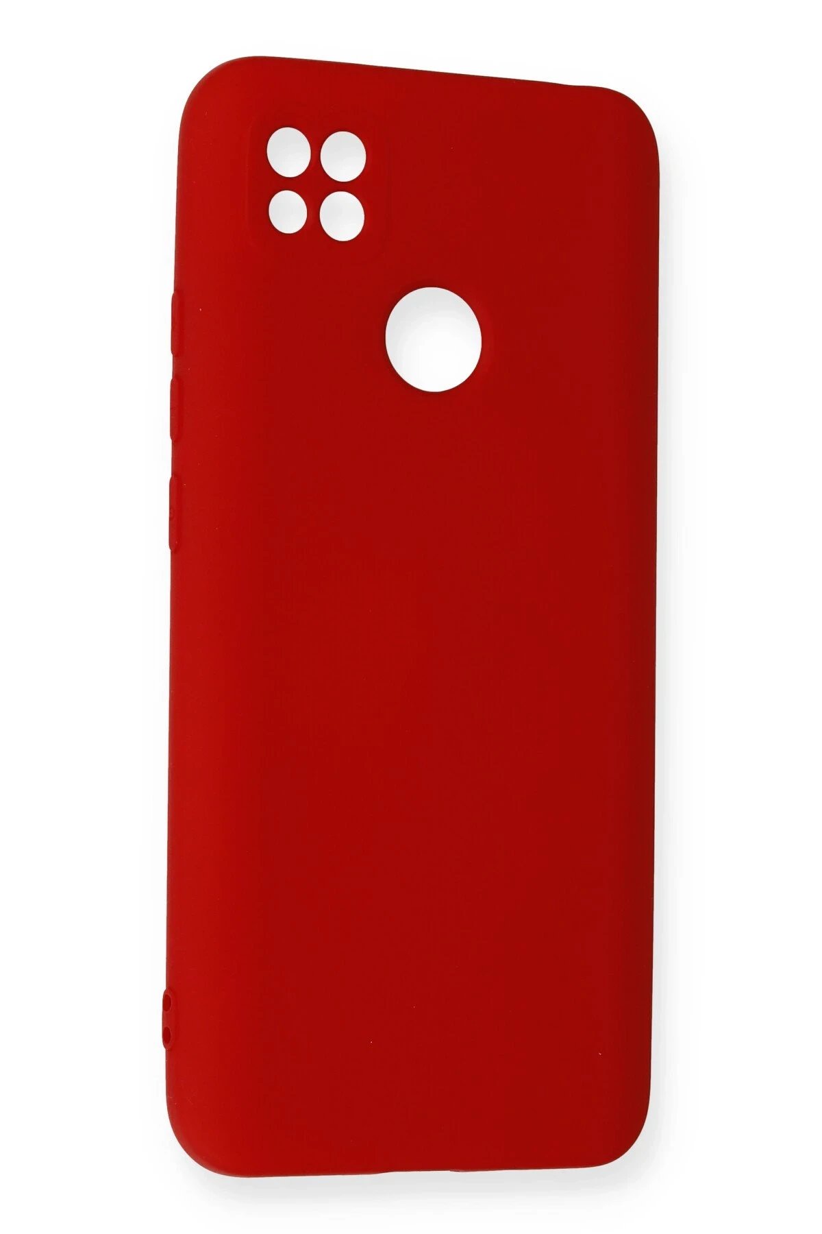 Xiaomi Redmi 9C Kılıf Nano içi Kadife Silikon - Kırmızı-(5796) - Görsel 3