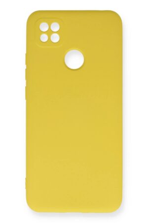 Xiaomi Redmi 9C Kılıf Nano içi Kadife Silikon - Sarı-(5796)