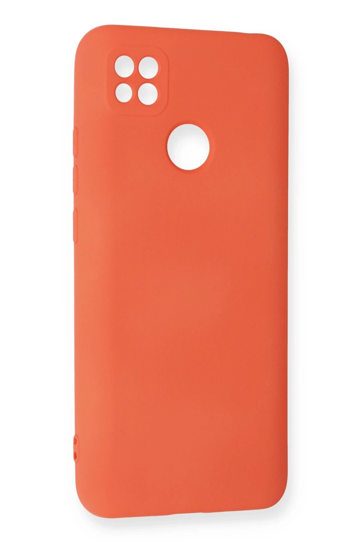 Xiaomi Redmi 9C Kılıf Nano içi Kadife Silikon - Turuncu-(5796) - Görsel 3