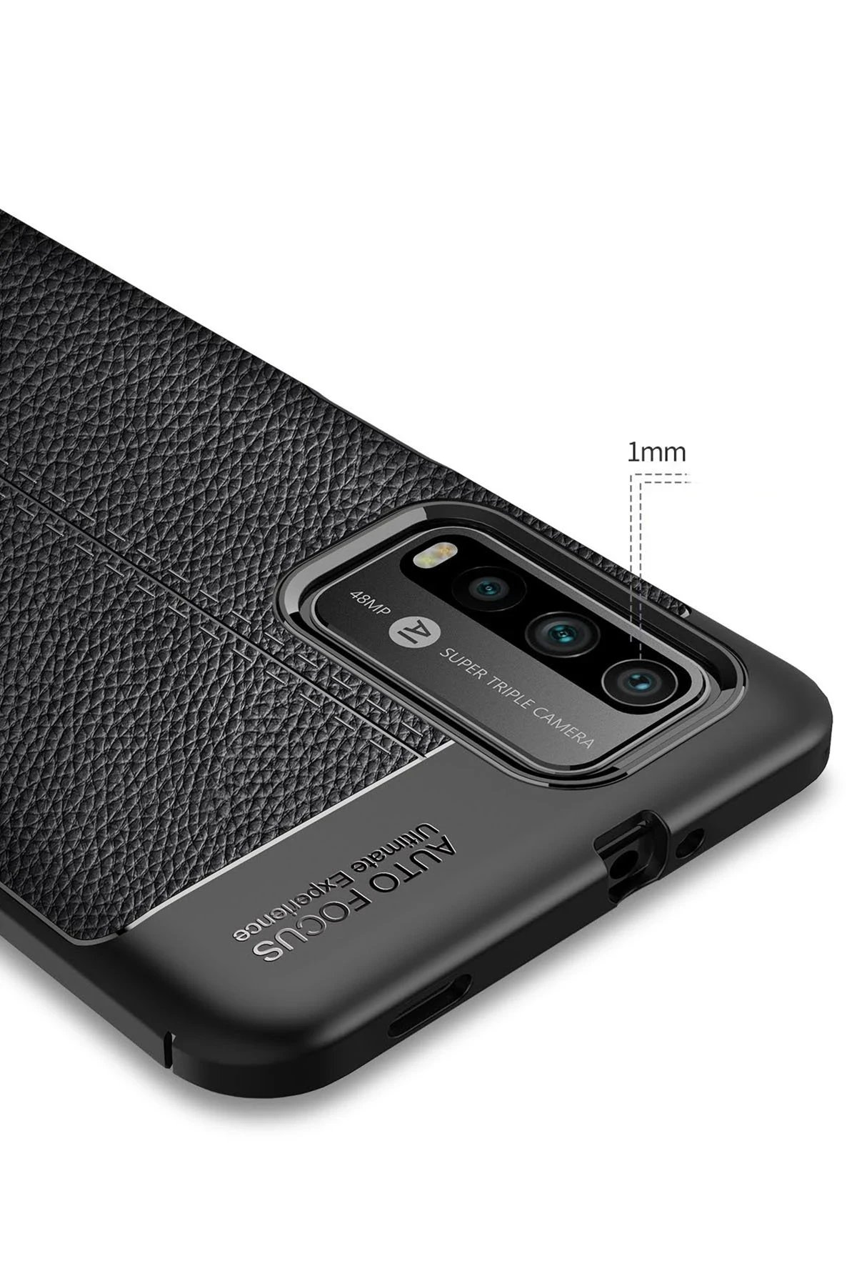 Xiaomi Redmi 9T Kılıf Auto Focus Kapak - Lacivert-(5796) - Görsel 4