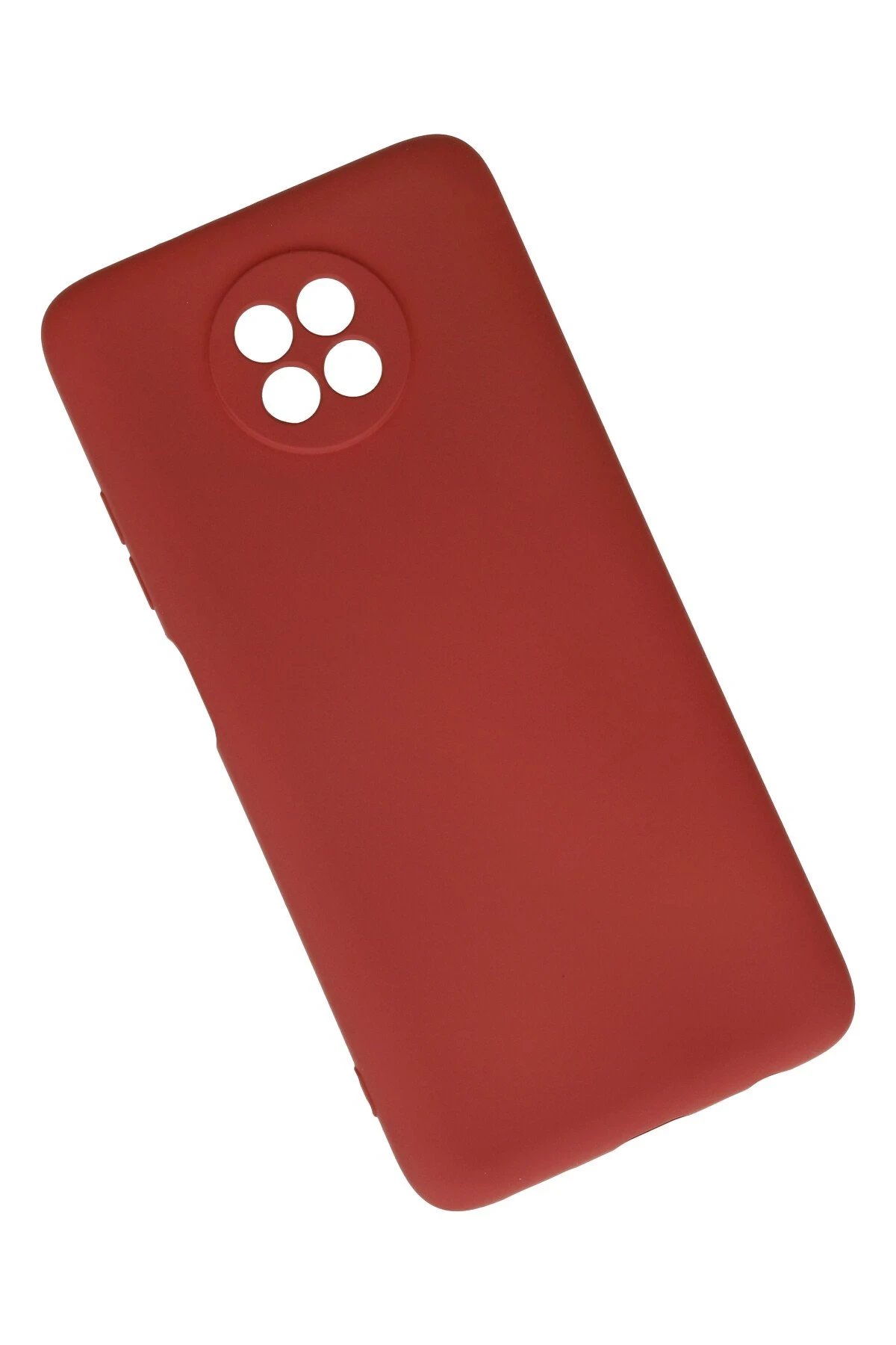 Xiaomi Redmi Note 9 5G Kılıf Nano içi Kadife Silikon - Kiremit-(5796) - Görsel 2