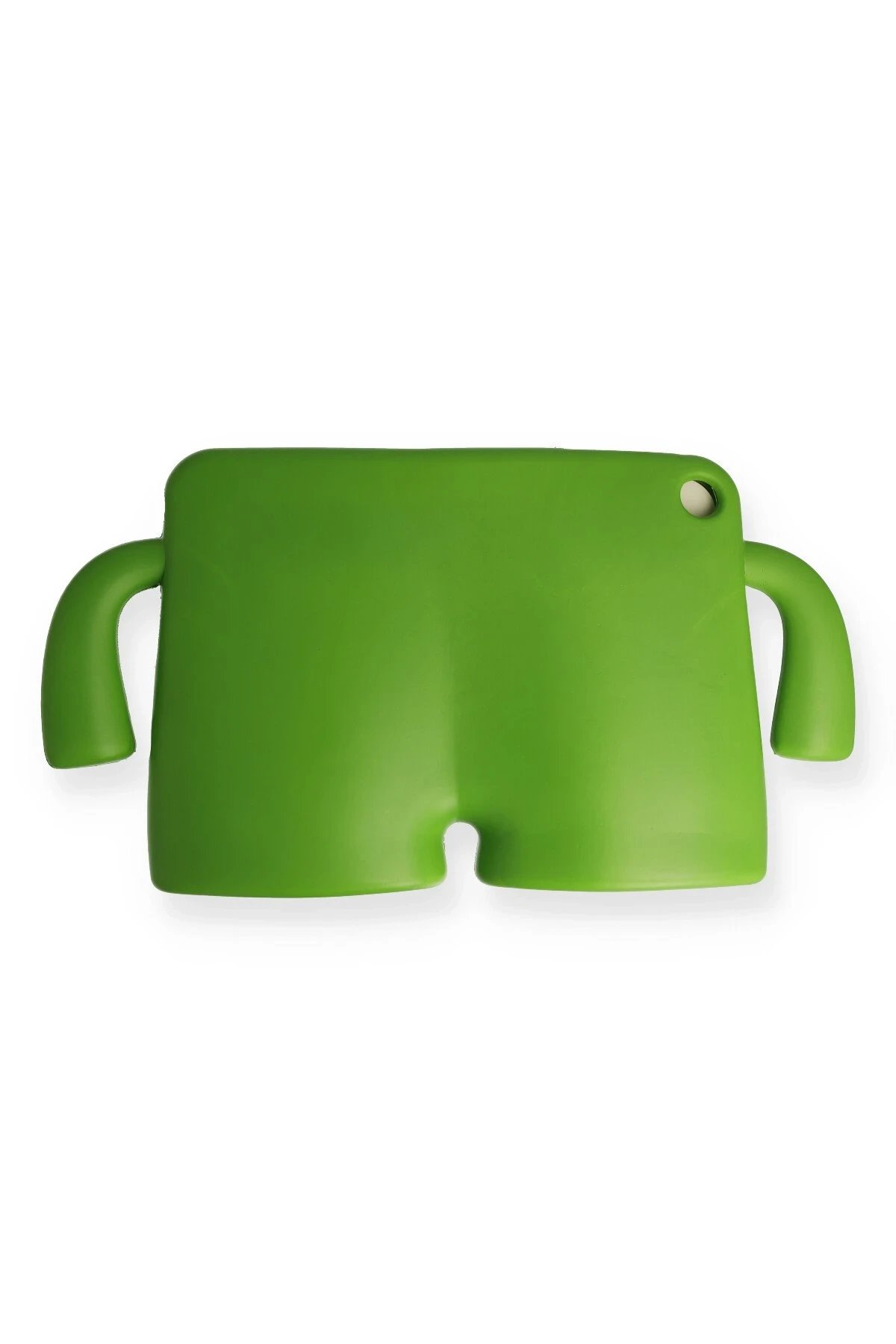 iPad 4 9.7 Kılıf Karakter Tablet Silikon - Yeşil-(5796) - Görsel 2