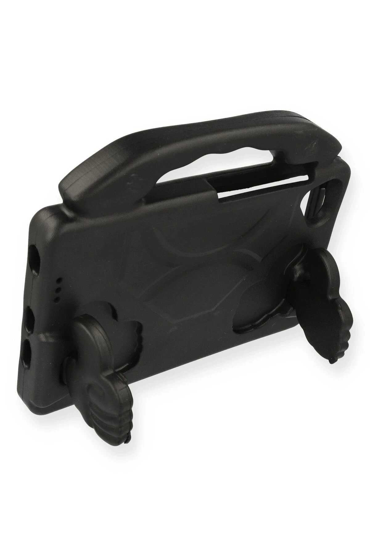 iPad 4 9.7 Kılıf Like Stantlı Tablet Silikon - Siyah-(5796) - Görsel 3