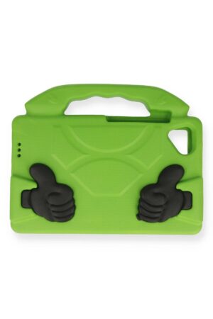 iPad 10.2 (7.nesil) Kılıf Like Stantlı Tablet Silikon - Yeşil-(5796)