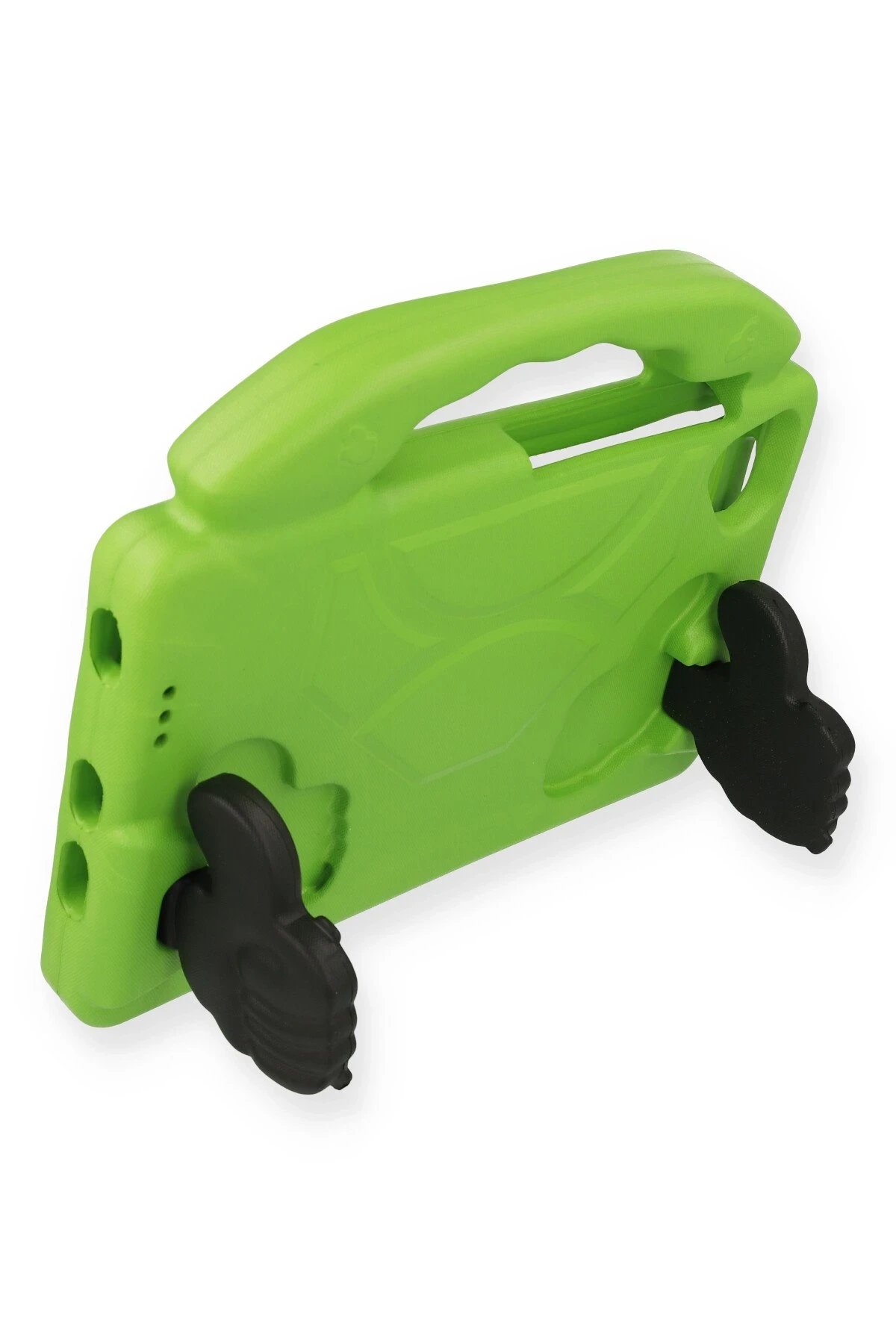 iPad 10.2 (7.nesil) Kılıf Like Stantlı Tablet Silikon - Yeşil-(5796) - Görsel 3