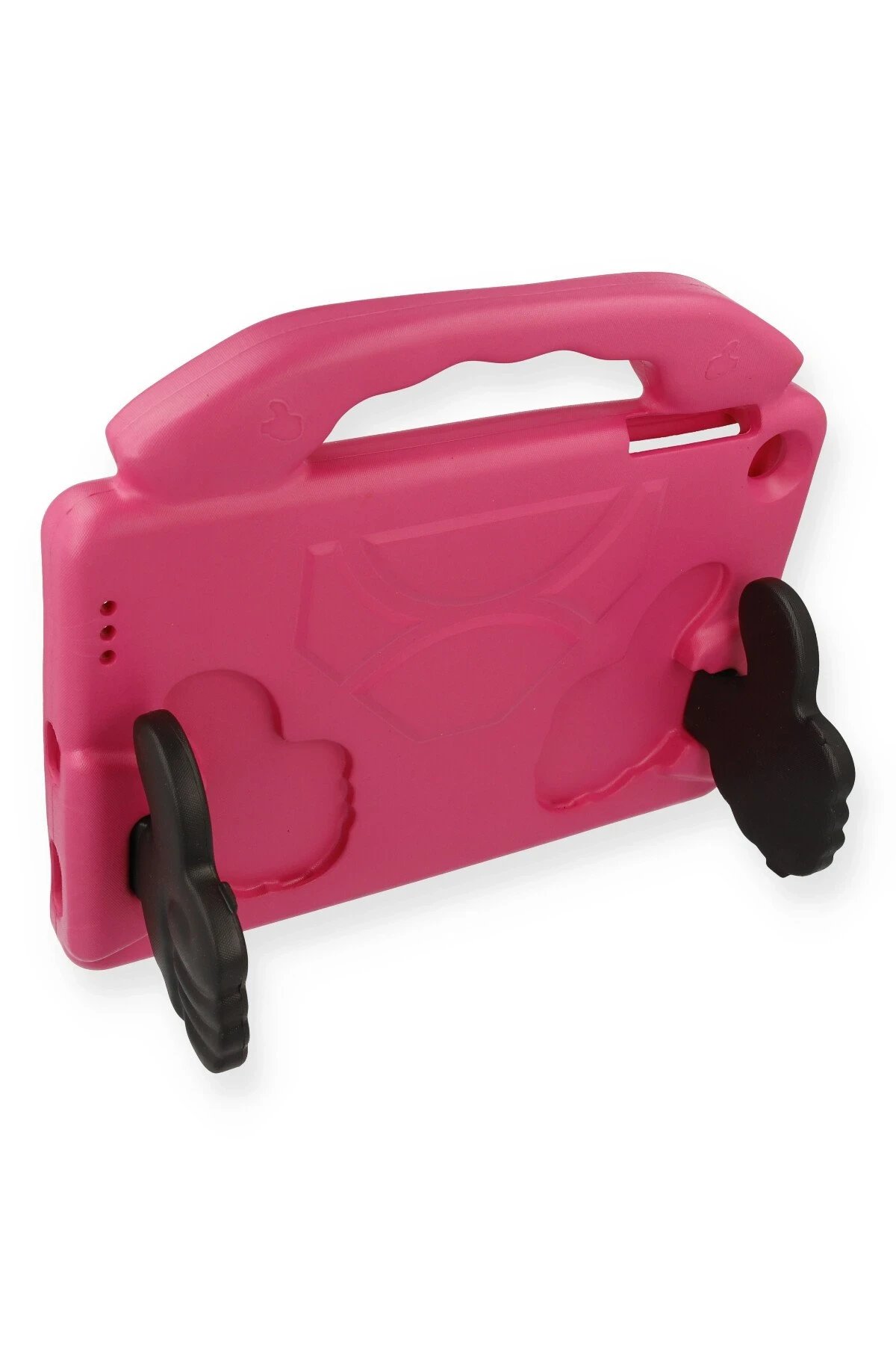 iPad Pro 11 (2020) Kılıf Like Stantlı Tablet Silikon - Pembe-(5796) - Görsel 3