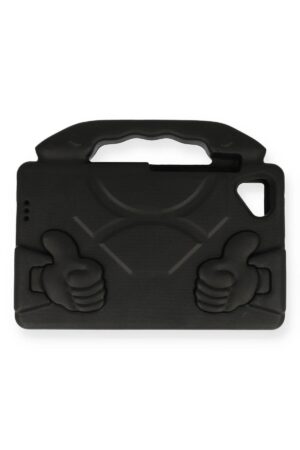 iPad 5 Air 9.7 Kılıf Like Stantlı Tablet Silikon - Siyah-(5796)