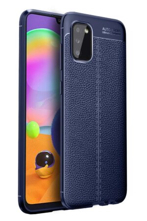 Samsung Galaxy A02S Kılıf Auto Focus Kapak - Lacivert-(5796)