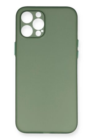 iPhone 12 Pro Kılıf PP Ultra İnce Kapak - Yeşil-(5796)