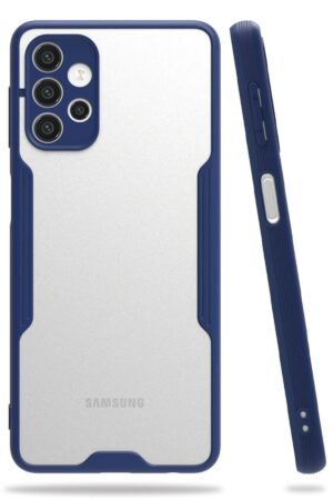 Samsung Galaxy A72 Kılıf Platin Silikon - Lacivert-(5796)